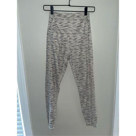 Tavi Medium Leggings Gray Striped - Picture 1 of 4